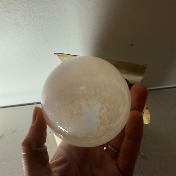 Avalon Glass Works Blown Glass Snowman Head Ornament Christmas Decor - Picture 5 of 6